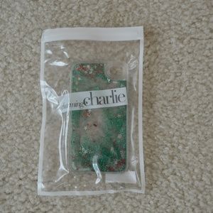 NWT! Christmas iPhone Glitter Star Case